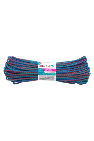 Шнур бельевой полипропиленовый с сердечником, 5 мм L 20 м, цветной, Home Palisad