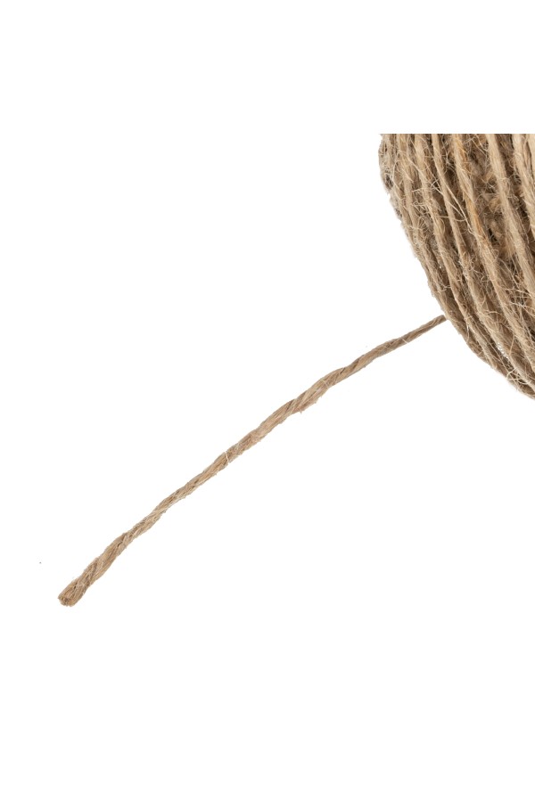 Шпагат джутовый, 1.5 мм, L 90 м, 4-ниточный, Сибртех