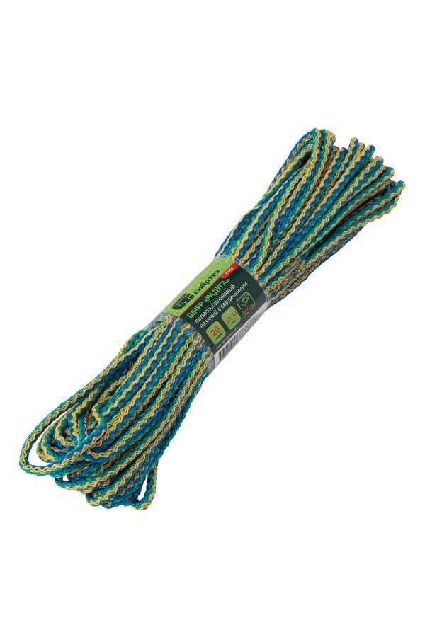 Шнур вязаный полипропиленовый с серд.