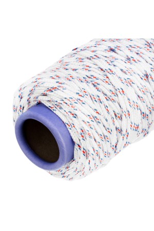 Фал плетёный полипропиленовый с сердечником, 6 мм, L100 м, 16-прядный, Россия Сибртех