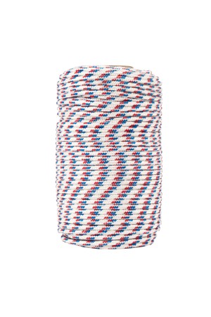 Фал плетёный полипропиленовый с сердечником, 8 мм, L 100 м, 16-прядный, Россия Сибртех