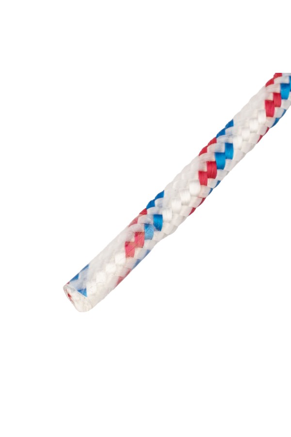 Фал плетёный полипропиленовый с сердечником, 8 мм, L 100 м, 16-прядный, Сибртех