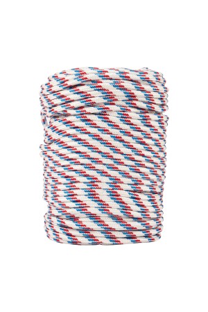 Фал плетёный полипропиленовый с сердечником, 10 мм, L 100 м, 24-прядный, Россия Сибртех