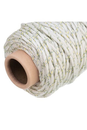 Фал плетёный капроновый с сердечником, 6 мм, L 100 м, 16-прядный, Россия Сибртех