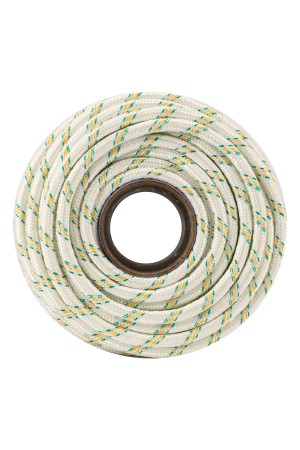 Фал плетёный капроновый с сердечником, 10 мм, L 100 м, 24-прядный, Россия Сибртех