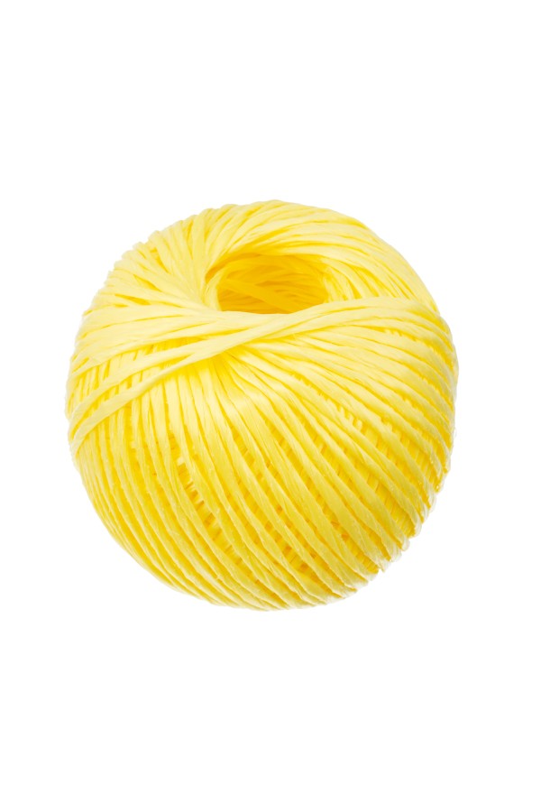 Шпагат полипропиленовый желтый, 1.7 мм, L 110 м, Сибртех