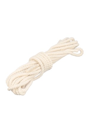 Веревка х/б, D 10 мм, L 11 м, крученая, 211 кгс Россия Сибртех