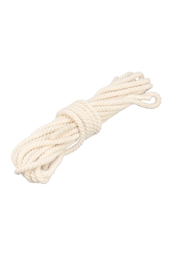 Веревка х/б, D 10 мм, L 11 м, крученая, 211 кгс Сибртех