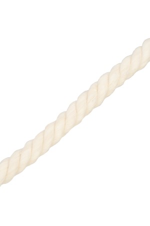 Веревка х/б, D 10 мм, L 11 м, крученая, 211 кгс Россия Сибртех