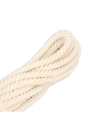 Веревка х/б, D 10 мм, L 11 м, крученая, 211 кгс Россия Сибртех