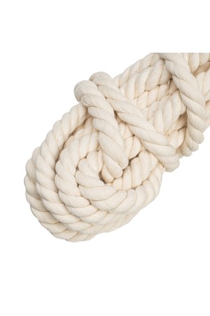 Веревка х/б, D 12 мм, L 11 м, крученая, 299 кгс Россия Сибртех