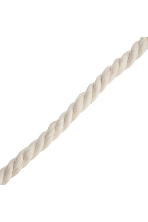 Веревка х/б, D 12 мм, L 11 м, крученая, 299 кгс Россия Сибртех