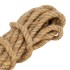 Веревка льнопеньковая, D 10 мм, L 10 м, крученая Россия Сибртех