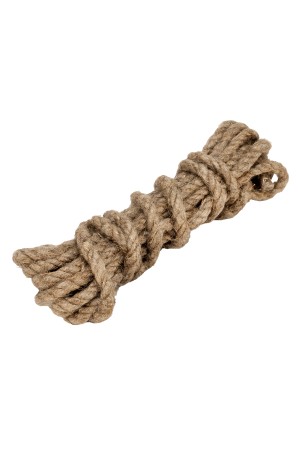 Веревка льнопеньковая, D 10 мм, L 6 м, крученая Россия Сибртех