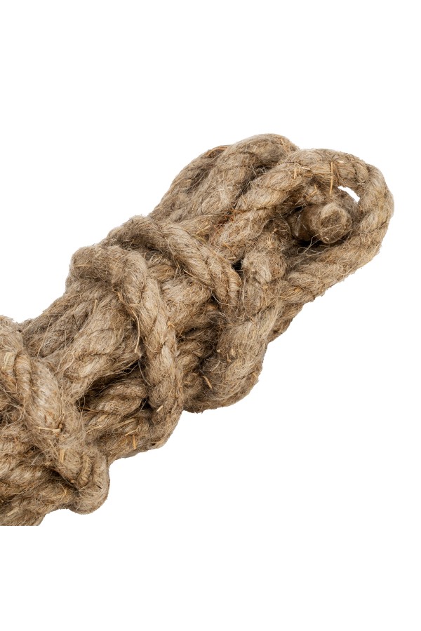 Веревка льнопеньковая, D 10 мм, L 6 м, крученая Сибртех