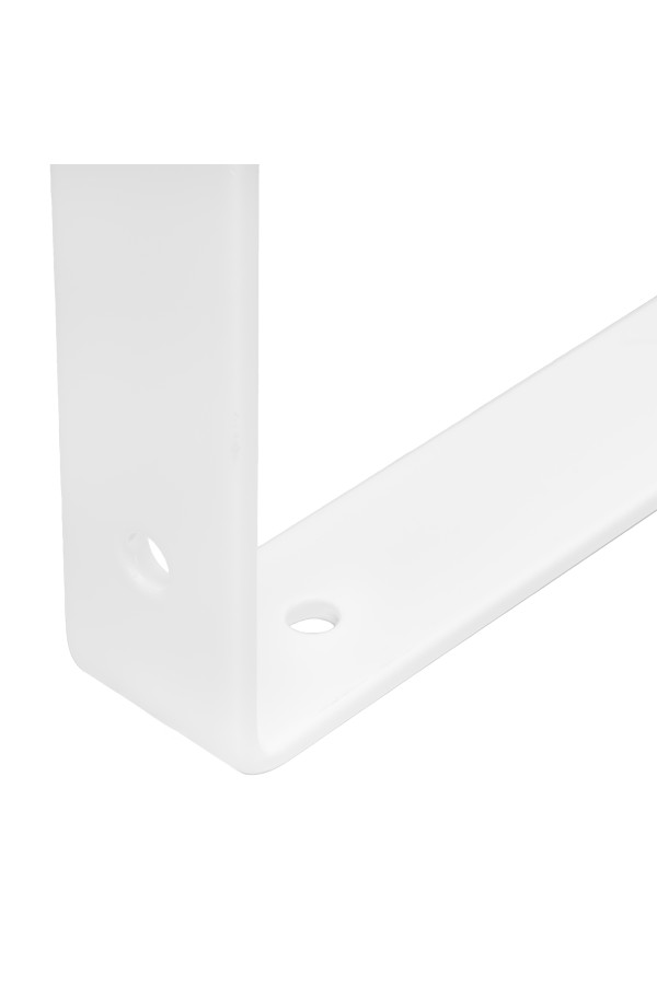 Кронштейн усиленный, 250 х 200 х 30 х 4 мм, белый Сибртех