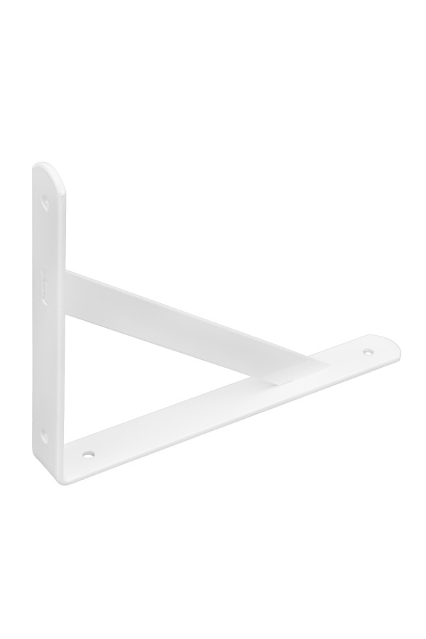 Кронштейн усиленный, 250 х 200 х 30 х 4 мм, белый Сибртех