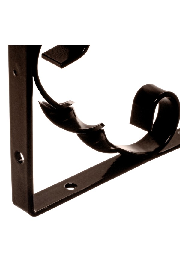 Кронштейн декоративный, 150 х 150 мм, коричневый Сибртех