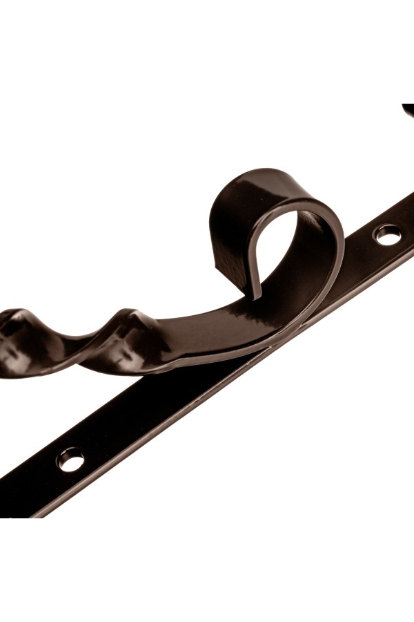 Кронштейн декоративный, 150 х 150 мм, коричневый Сибртех