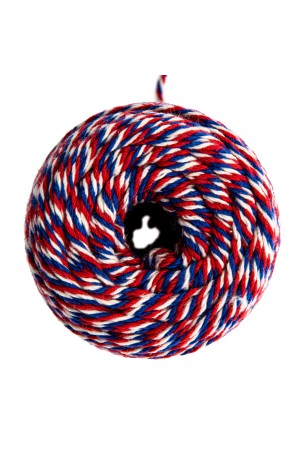 Нить ХБ 50 текс х 15, триколор, 120 м в диспенсере, вес 90 гр +- 5%, Россия Сибртех