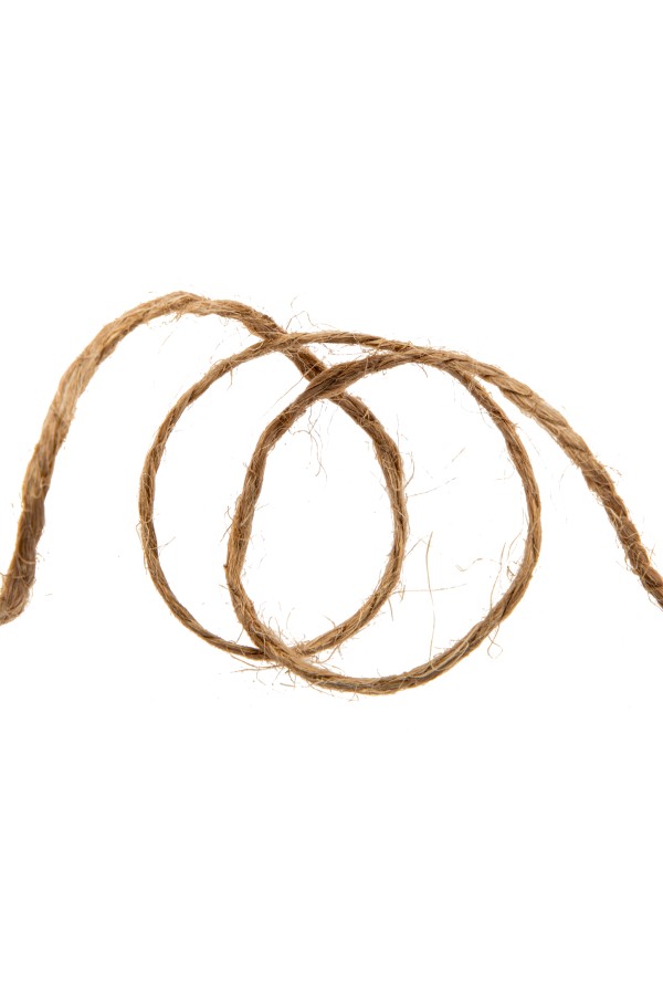 Шнур банковский джутовый 100 м, в диспенсере, вес 120 гр +- 10%, Сибртех