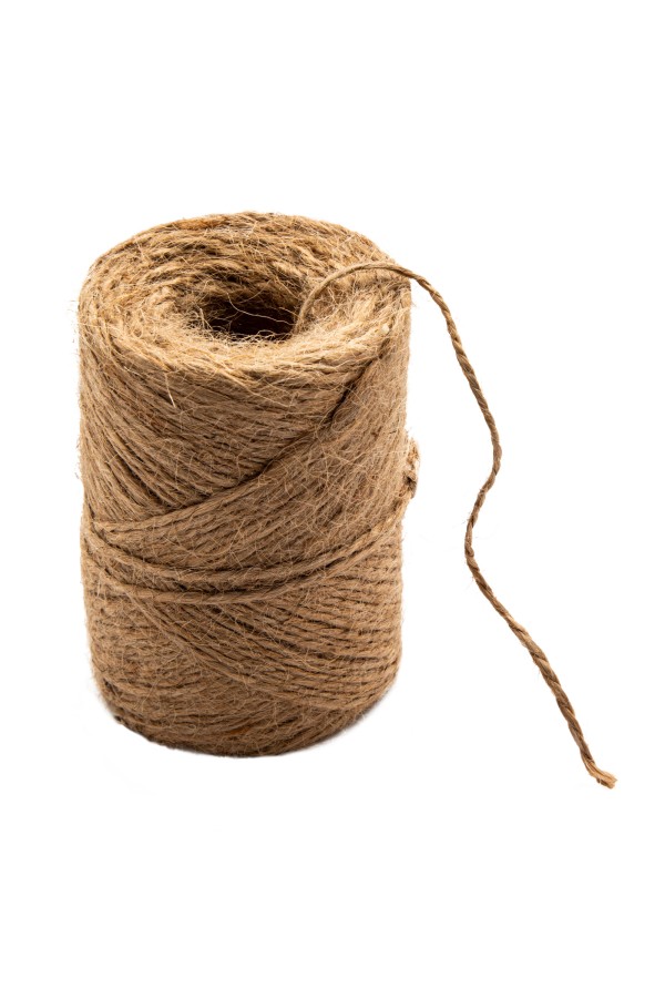 Шнур банковский джутовый 100 м, в диспенсере, вес 120 гр +- 10%, Сибртех