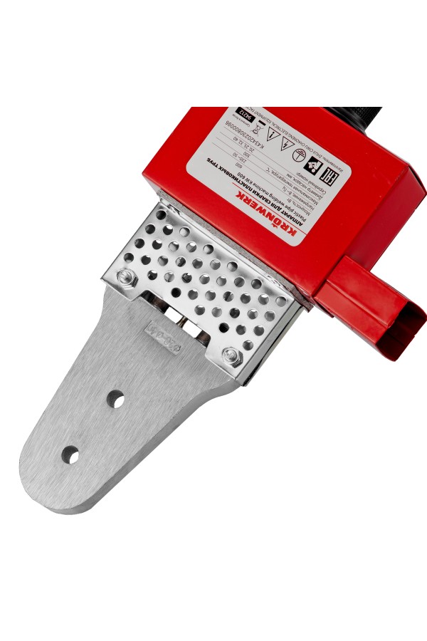 Аппарат для сварки пластиковых труб K W 600, 600 Вт, 300 °C, 20-25-32-40 мм, блистер Kronwerk