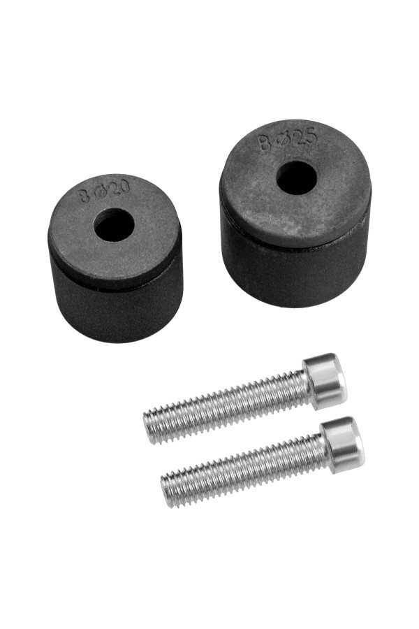 Насадки с тефлоновым покрытием к аппарату для сварки полипропиленовых труб, D: 20 мм, 25 мм Kronwerk