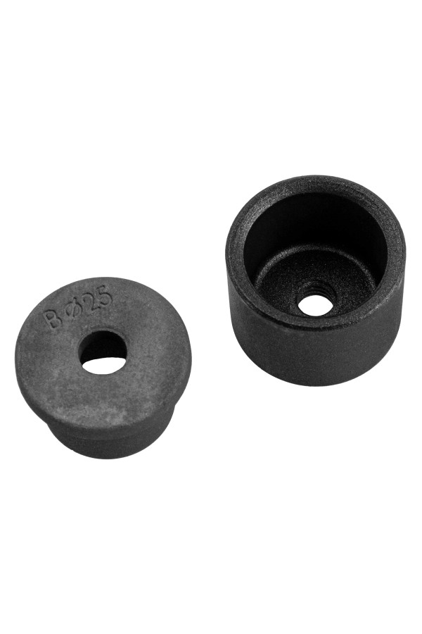 Насадки с тефлоновым покрытием к аппарату для сварки полипропиленовых труб, D: 20 мм, 25 мм Kronwerk