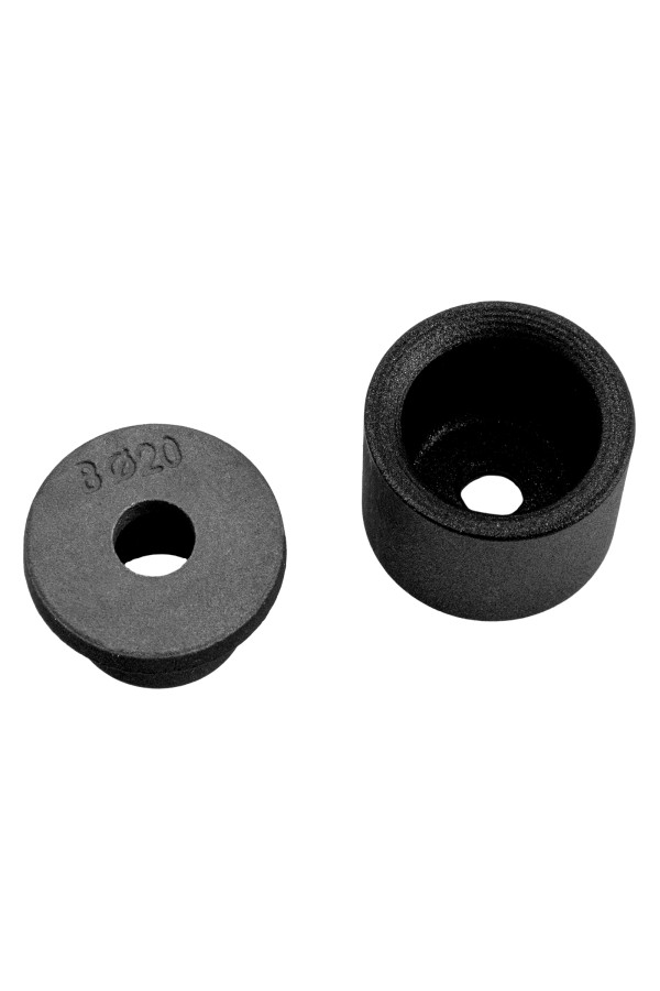 Насадки с тефлоновым покрытием к аппарату для сварки полипропиленовых труб, D: 20 мм, 25 мм Kronwerk