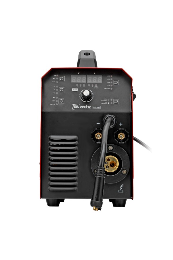 Аппарат инвертор. полуавтомат. cварки MIG-180S, 180A, ПВ 60%, катушка 5 кг MTX