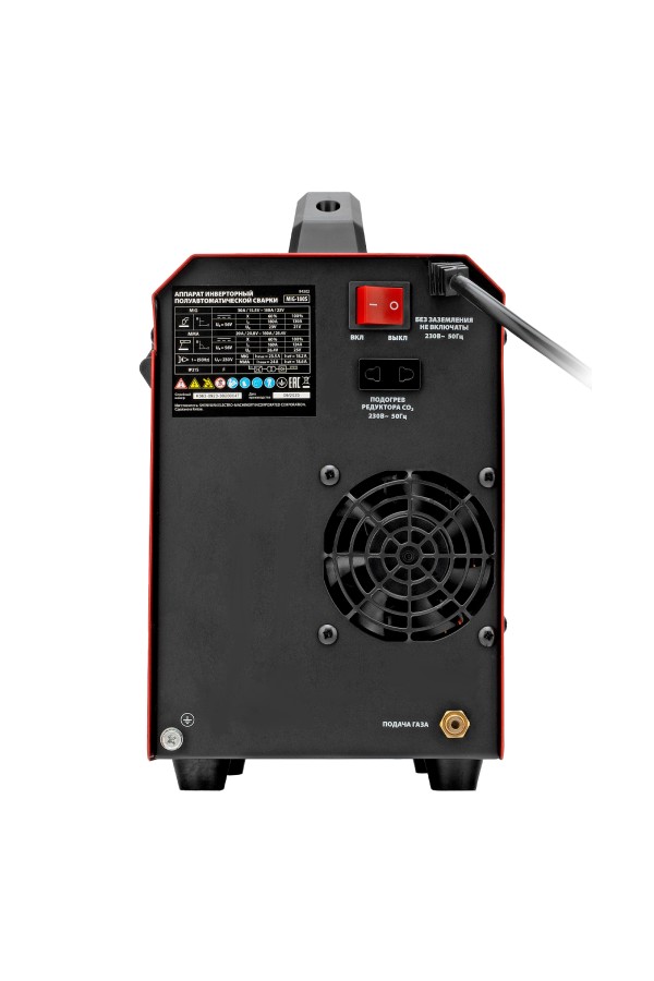 Аппарат инвертор. полуавтомат. cварки MIG-180S, 180A, ПВ 60%, катушка 5 кг MTX