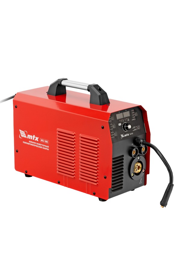 Аппарат инвертор. полуавтомат. cварки MIG-180S, 180A, ПВ 60%, катушка 5 кг MTX