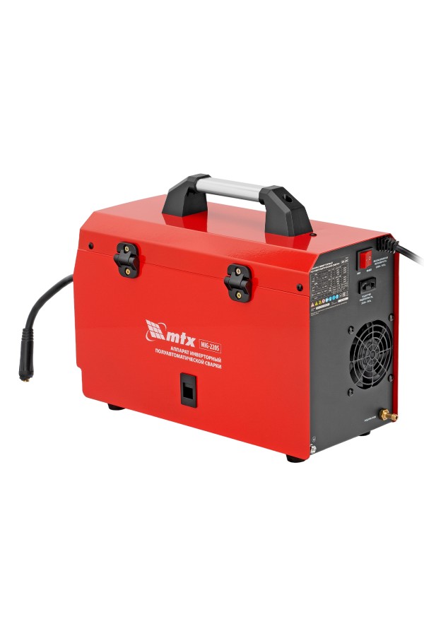 Аппарат инвертор. полуавтомат. cварки MIG-220S, 220A, ПВ 60%, катушка 5 кг MTX