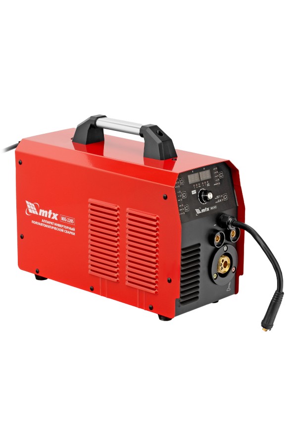 Аппарат инвертор. полуавтомат. cварки MIG-220S, 220A, ПВ 60%, катушка 5 кг MTX