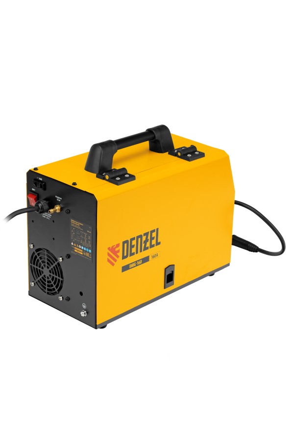 Аппарат инвертор. полуавтомат. cварки IMIG-160 Synergy, 160 А, ПВ 60%, катушка 5 кг Denzel