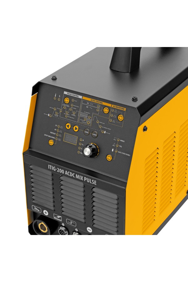 Аппарат инвертор. аргонодуговой сварки ITIG-200 ACDC Mix Pulse, 200 А, ПВ 60% Denzel