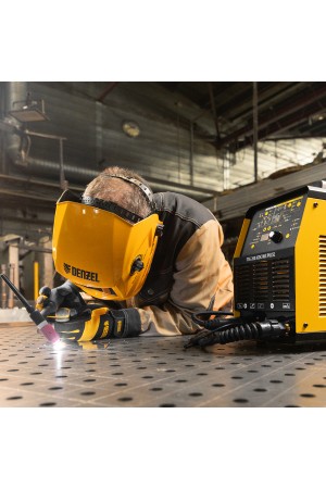 Аппарат инвертор. аргонодуговой сварки ITIG-200 ACDC Mix Pulse, 200 А, ПВ 60%// Denzel