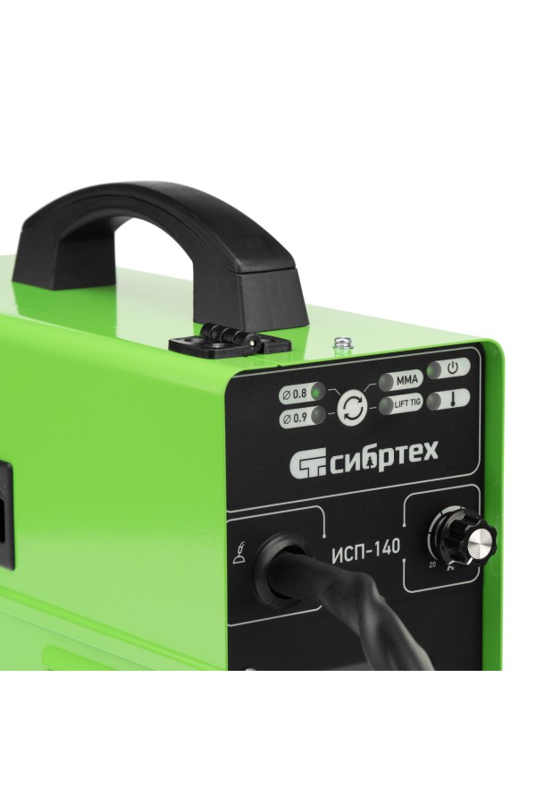 Аппарат инвертор. полуавтомат. сварки ИСП-140, 140 А, ПВ 60% Сибртех