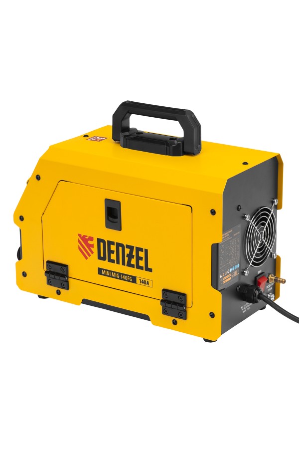 Аппарат инвертор. полуавтомат. сварки Mini MIG-140FG, 140 А, ПВ 60% Denzel
