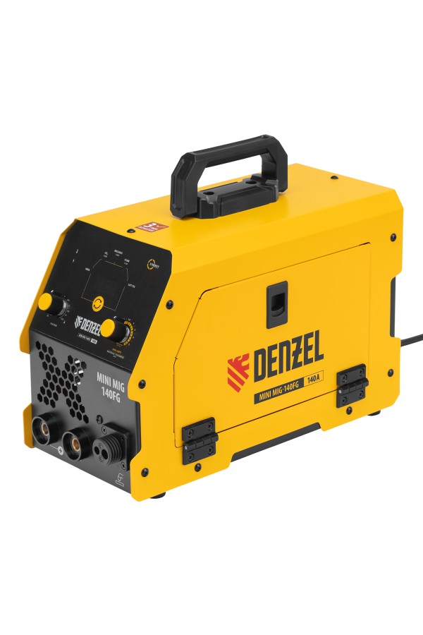 Аппарат инвертор. полуавтомат. сварки Mini MIG-140FG, 140 А, ПВ 60% Denzel