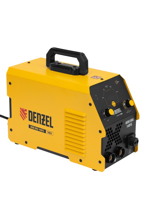 Аппарат инвертор. полуавтомат. сварки Mini MIG-140FG, 140 А, ПВ 60% Denzel