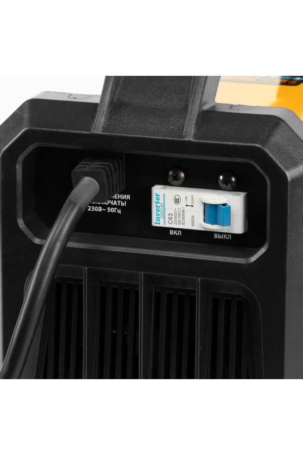 Аппарат инвертор. дуговой сварки DM-220 Standart, 220 А, ПВ 60% Denzel