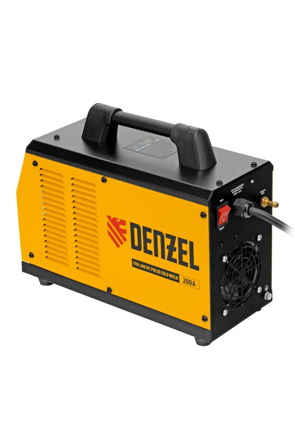 Аппарат инвертор. аргонодуговой сварки ITIG-200 DС Pulse Cold Weld, 200 А, ПВ 60% Denzel