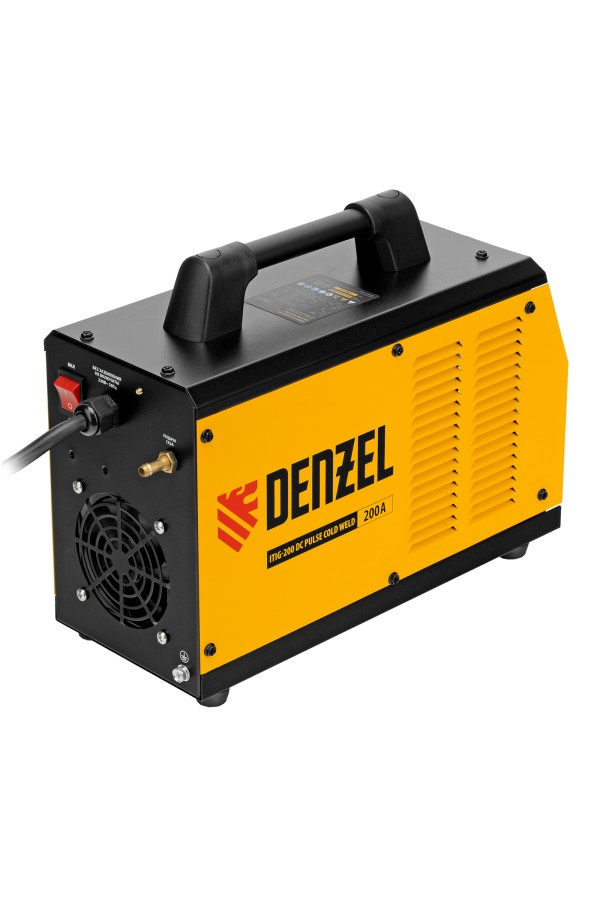 Аппарат инвертор. аргонодуговой сварки ITIG-200 DС Pulse Cold Weld, 200 А, ПВ 60% Denzel