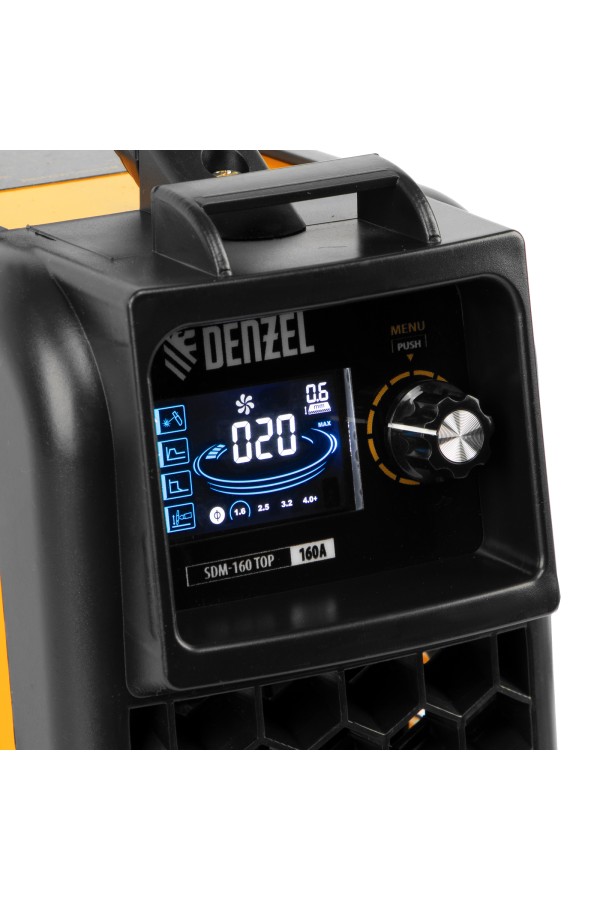 Аппарат инвертор. дуговой сварки SDM-160 Top, 160 А, ПВ 80% Denzel