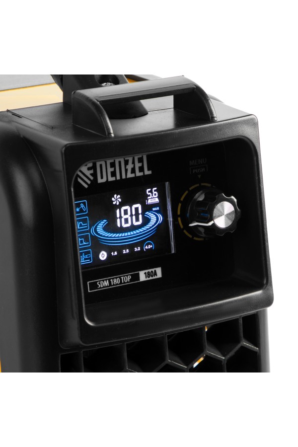 Аппарат инвертор. дуговой сварки SDM-180 Top, 180 А, ПВ 80% Denzel