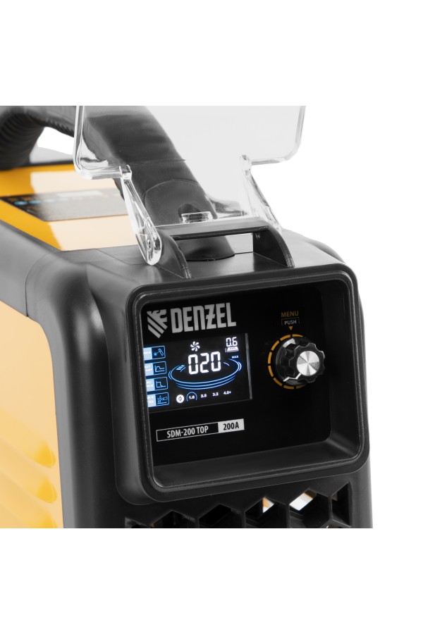 Аппарат инвертор. дуговой сварки SDM-200 Top, 200 А, ПВ 80% Denzel