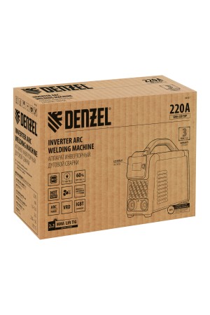 Аппарат инвертор. дуговой сварки SDM-220 Top, 220 А, ПВ 60%// Denzel