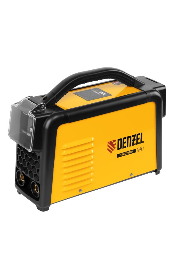 Аппарат инвертор. дуговой сварки SDM-220 Top, 220 А, ПВ 60% кейс Denzel